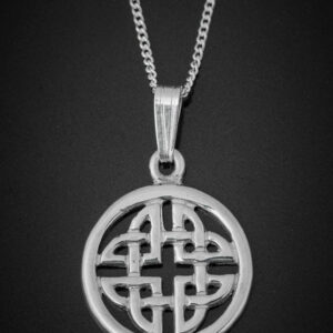 Open Meigle Knot Pendant - Silver
